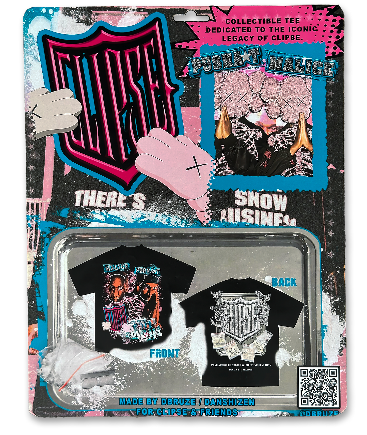 DROP 1 : CLIPSE TEE TOY PACKAGED - LIMITED !