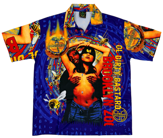 ODB BUTTON UP SILK SHIRT