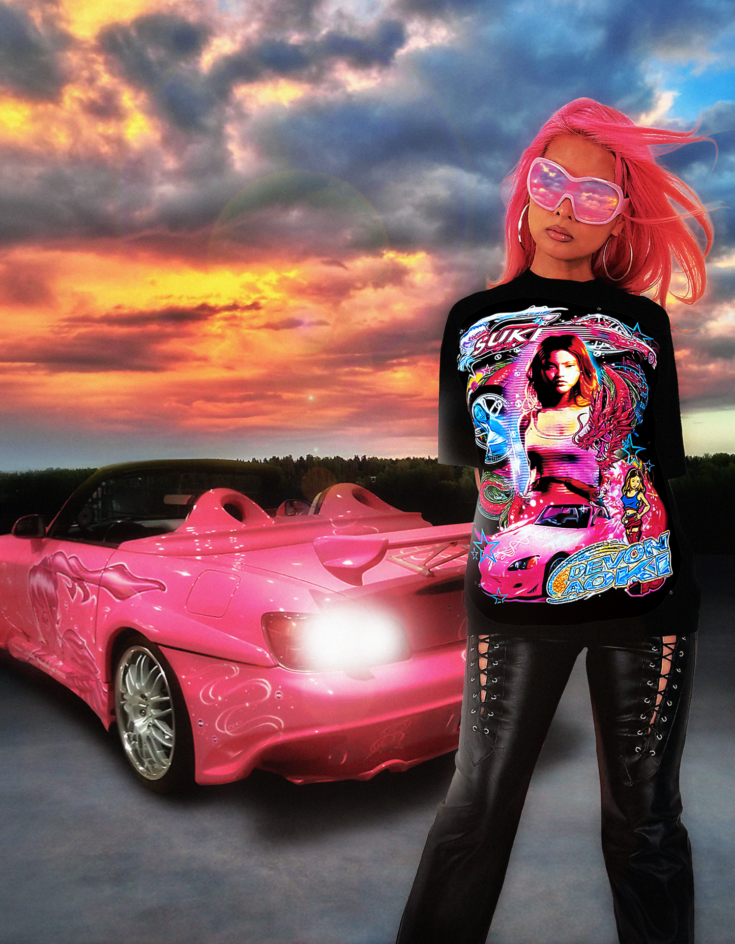 PINK LIKE SUKI TEE