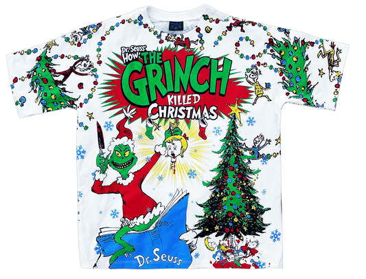 Merry Grinchmas All Over Print tee