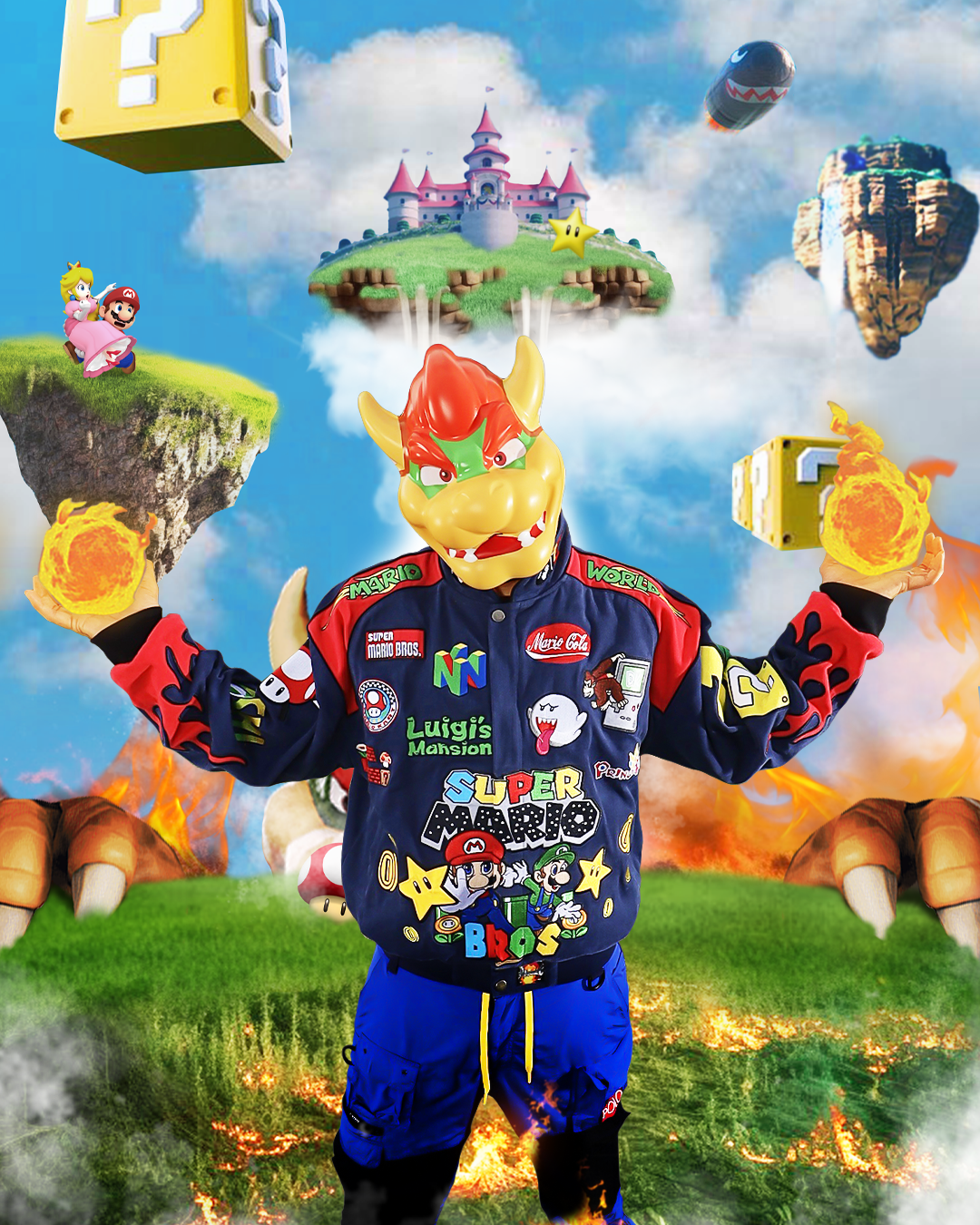 SUPER MARIO NASCAR JACKET