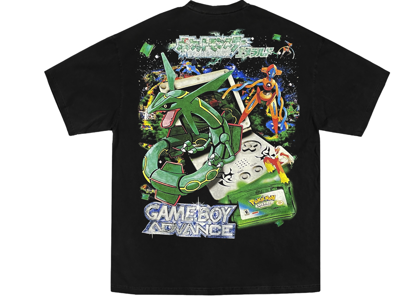 Pokemon Gen. 3 Tee Black