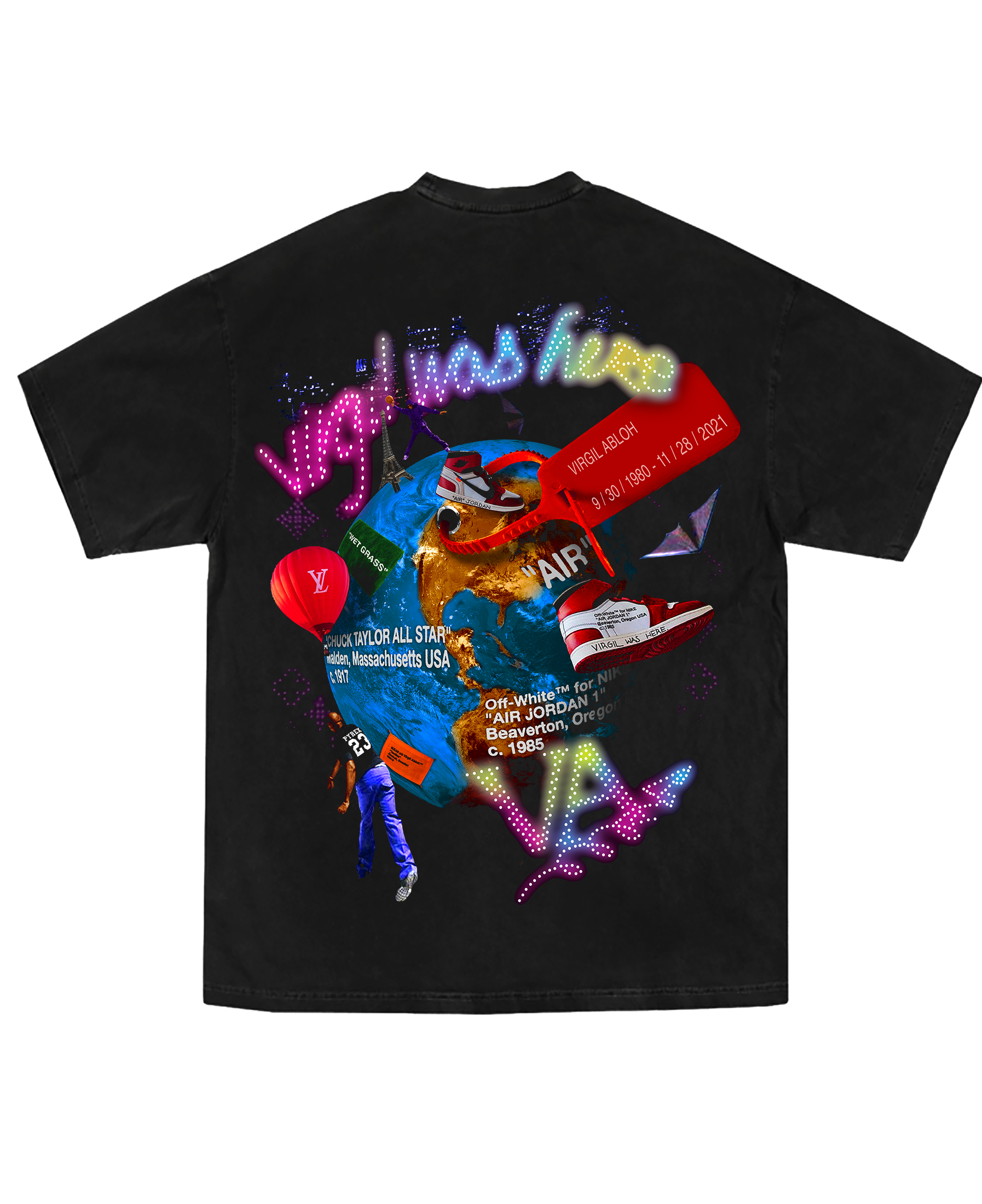 Virgil abloh sales t shirt jordan